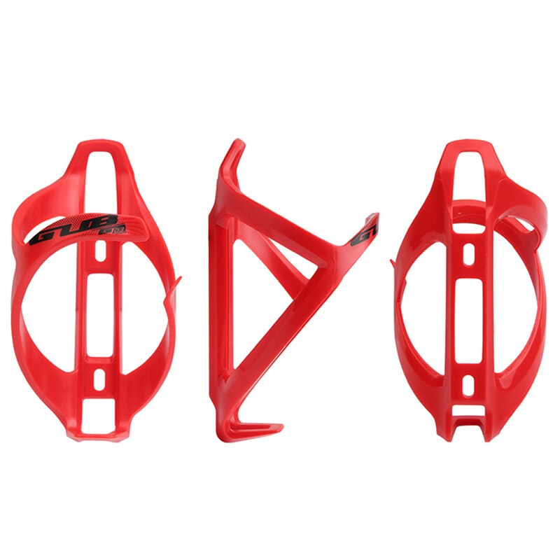 3 Colors GUB Ultralight Bicycle Water Bottle Bottle Cage MTB Mountain Bike Bottle Holder Cycling Cages Rack Mount: Red