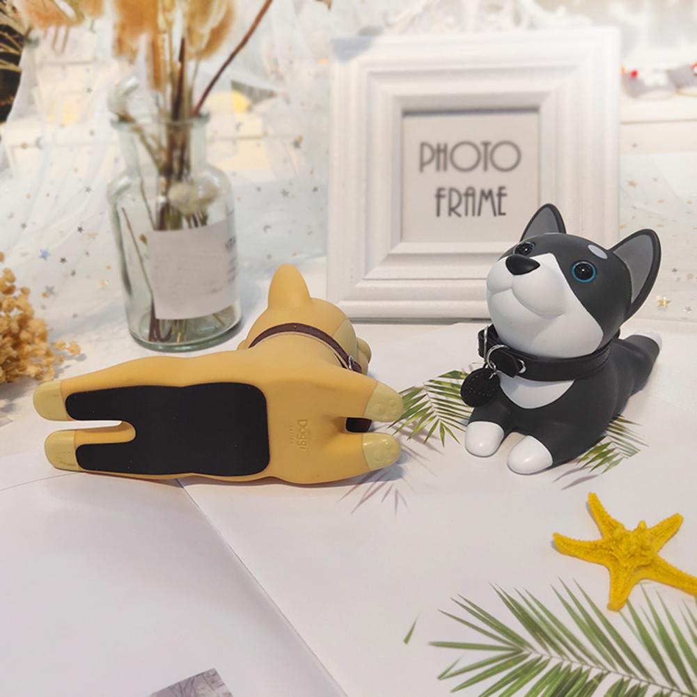 Phone Holder Animal Shape Multiple Function PVC Cute Cartoon Mobile Phone Accessories for Table