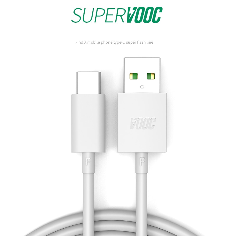 5V 4A Snelle Vooc Oplader Voor Oppo Find X R17 R17PRO Reno Mobiele Telefoon Vooc Charger Usb C Type-C Kabel