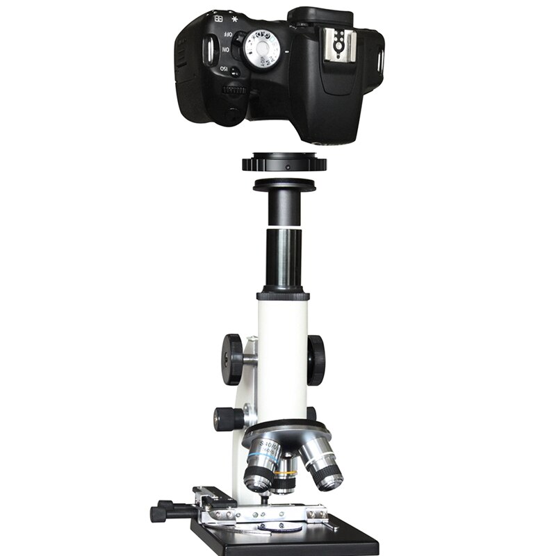 T-ring voor nikon slr-camera / digitale slr-camera-adapter  + 0.91 inch 23.2 mm microscoopadapter