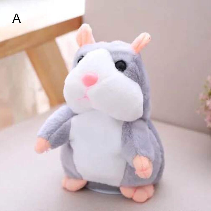 Giocattolo parlante criceto che imita il giocattolo di peluche parlante ripetendo il divertimento del giocattolo animale della peluche per la vendita del bambino PR