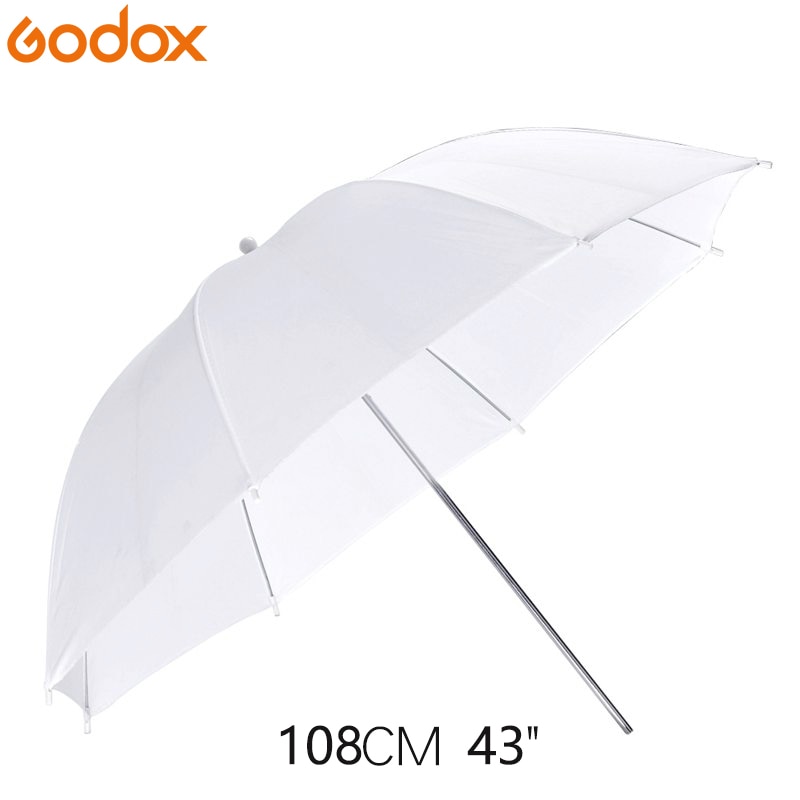 Godox 83 cm 33 inch Draagbare Wit Flash Diffuser Soft Reflector Foto Paraplu Licht Foto Paraplu Voor Photo Studio Accessoires