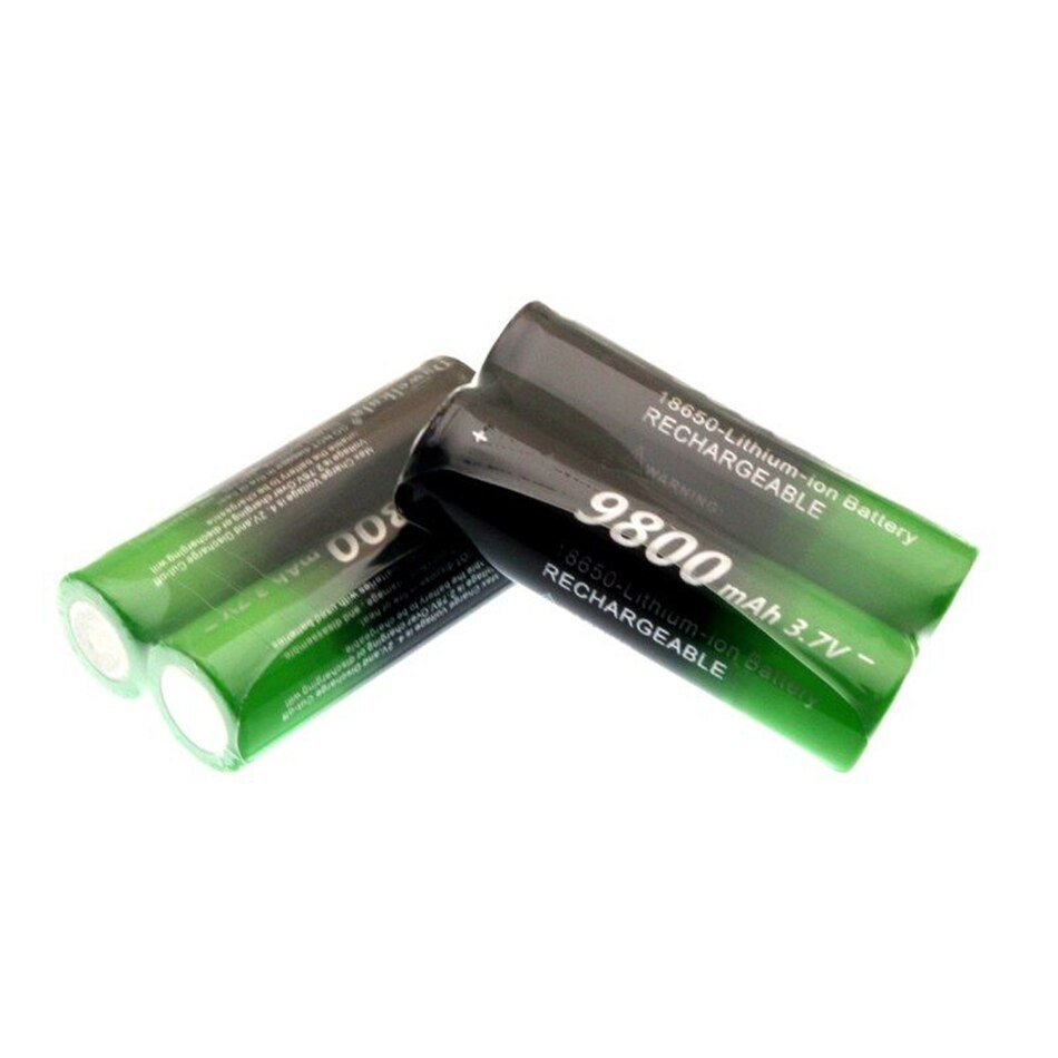 18650 bateria wysokiej jakości 9800mAh 3.7V 18650 akumulatory litowo-jonowe akumulator do latarki latarka + darmowa wysyłka
