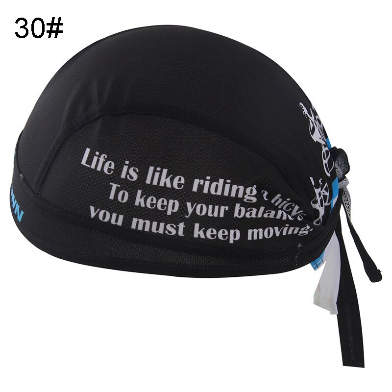 Casquette de cyclisme d'été respirante, bandeau de soleil, écharpe de cyclisme vtt, Bandana de vélo pour hommes, écharpe de tête Pirate: 30