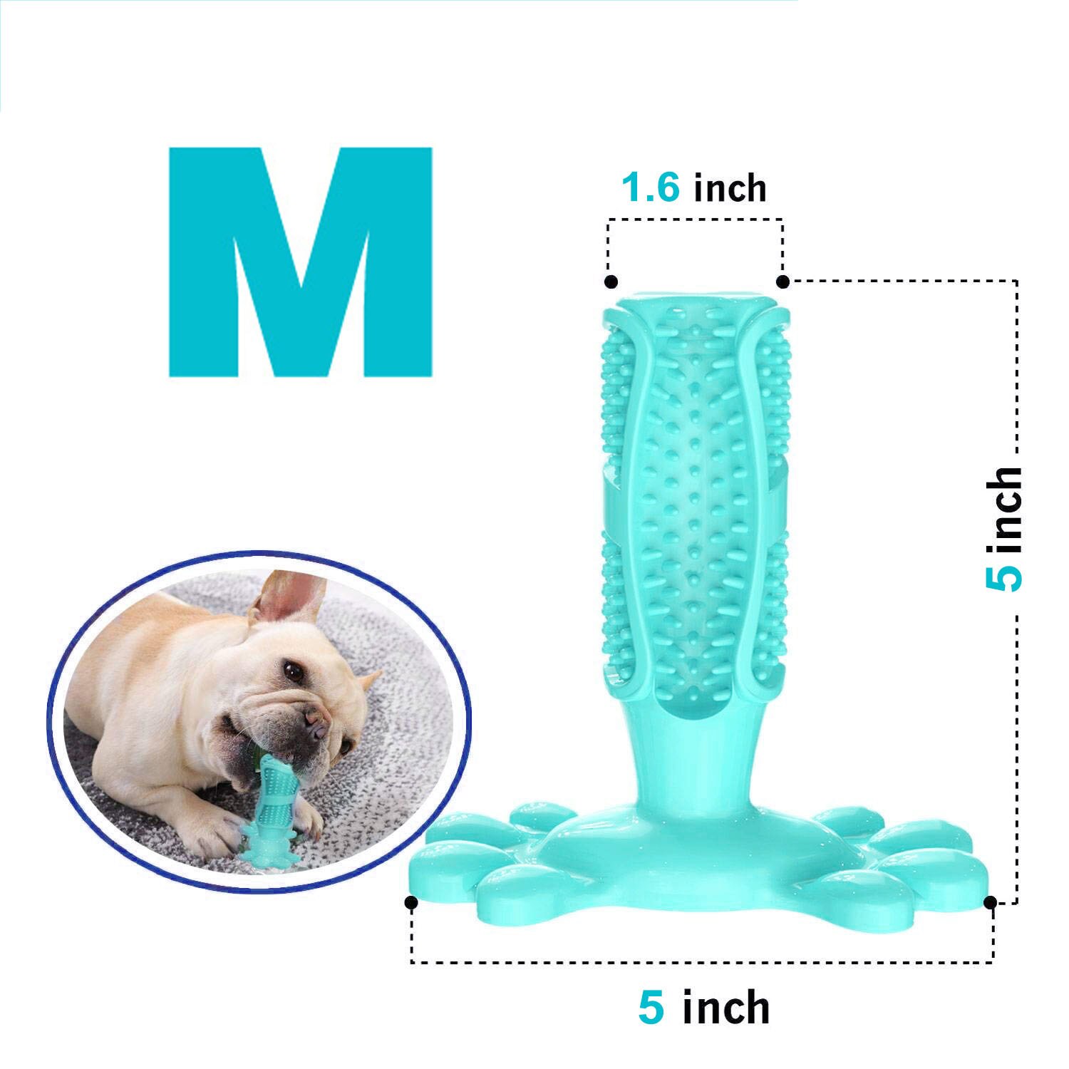 Juguetes para masticar goma para perros, cepillo dental para perro, Limpieza de dientes, palo de cepillado para mascotas, suministros para perros, Juguetes para perros para cachorros