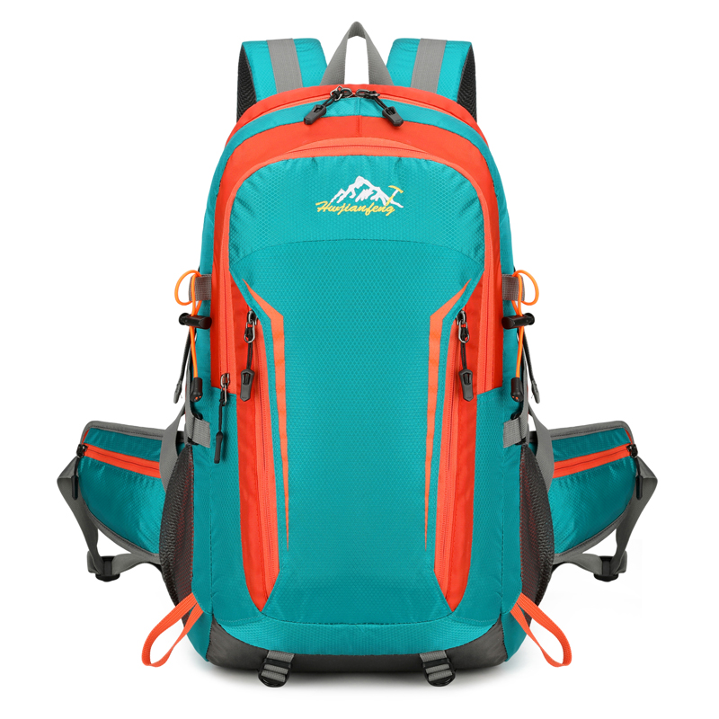 30L Water Resistant Travel Backpack Camping Hiking Laptop Daypack Trekking Climbing Back Bags For Men Women Hiking Supplies: SKY BLUE