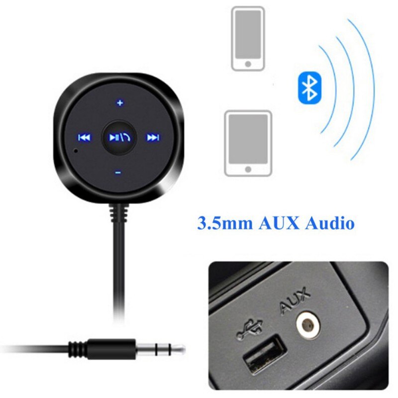 Car Bluetooth Adapter 2.1A USB Car Charger Wireless Audio MP3 Player Receiver