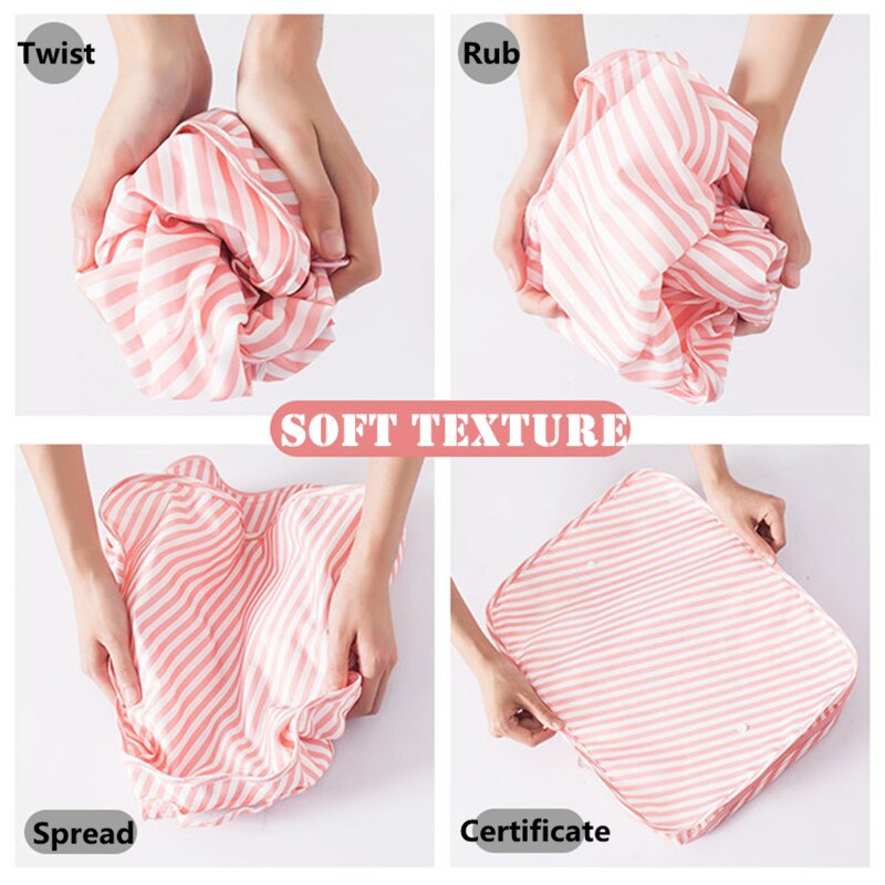 RUPUTIN 6PCS/Set Cloth Waterproof Travel Mesh Bag In Bag Luggage Organizer Packing Cube For Travel Accessories