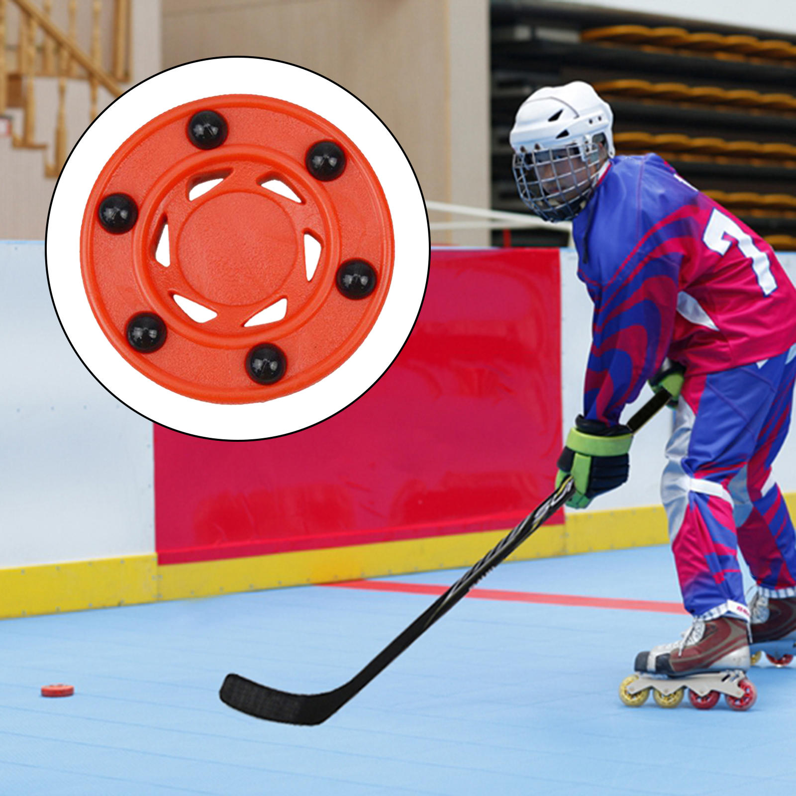 3inch Ice Hockey Pucks Practice Hockey Pucks Roller Hockey Balls Pucks Outdoor