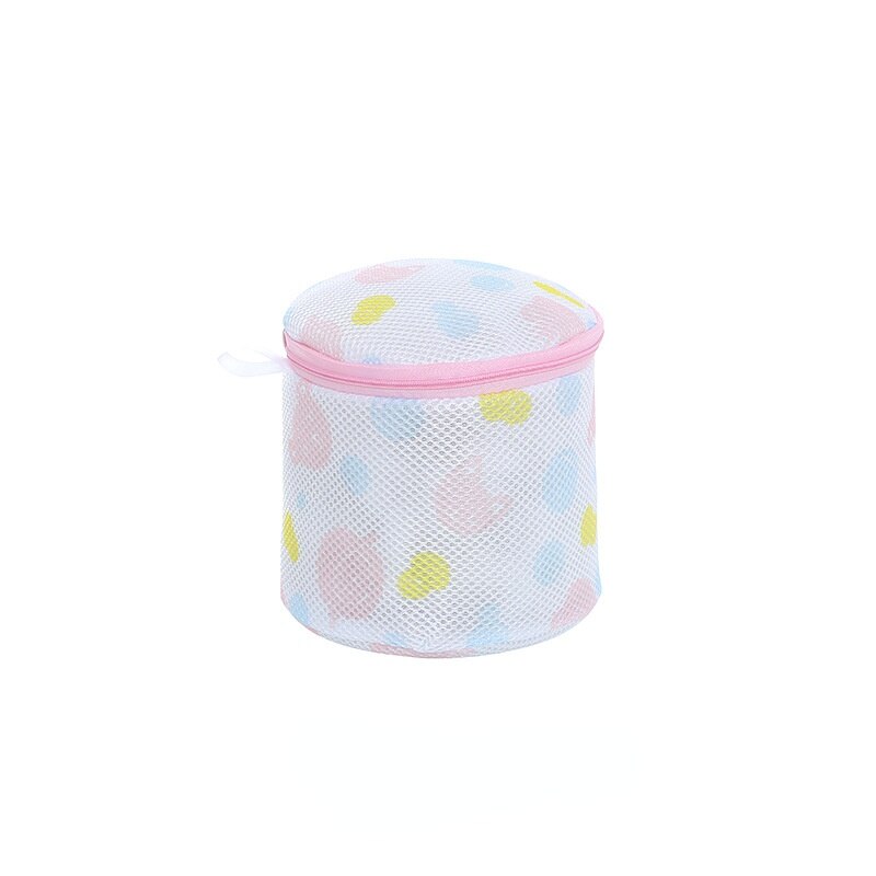 Bolsa de malla con cremallera para lavandería, bolsa de red de lavado de poliéster para ropa interior, calcetines, lavadora, bolsa de ropa, sujetador, Organizador: E