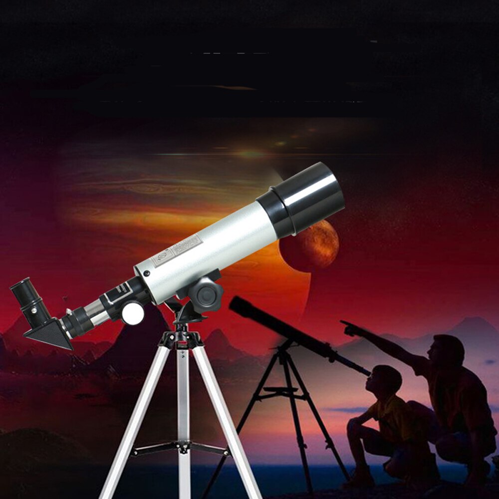 Astronomical Telescope, Equipped With A Tripod Refractor Telescope, High Zoom, Suitable For Astronomical Space