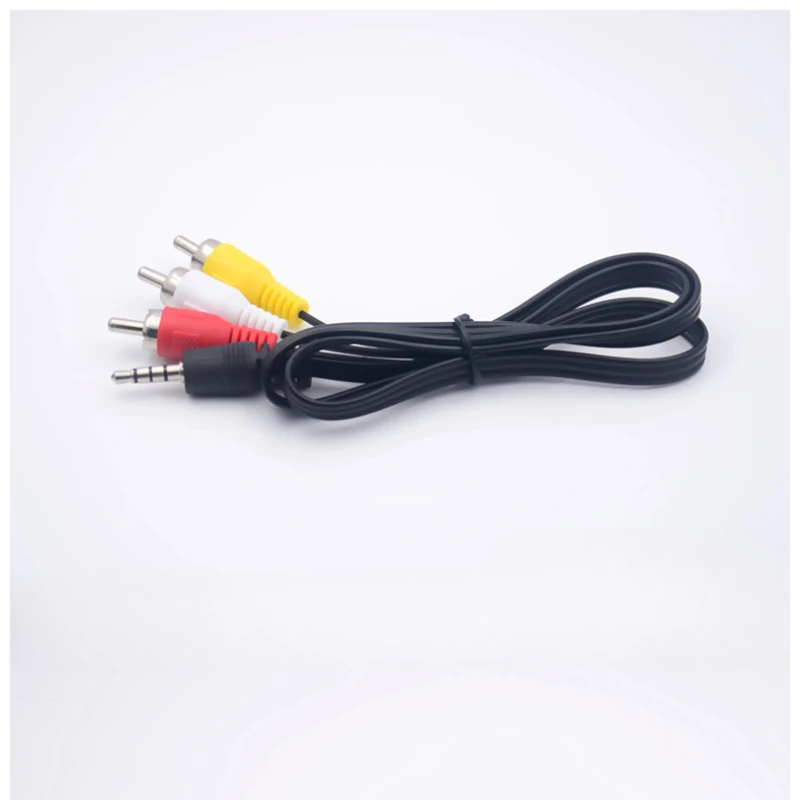 1 Stuks 4 Pole 3.5Mm Mannelijke Vrouwelijke Jack Plug Naar 2rca 3 Rca Mannelijke Vrouwelijke Adapter 3rca Audio Video Av Kabel Draad Snoer