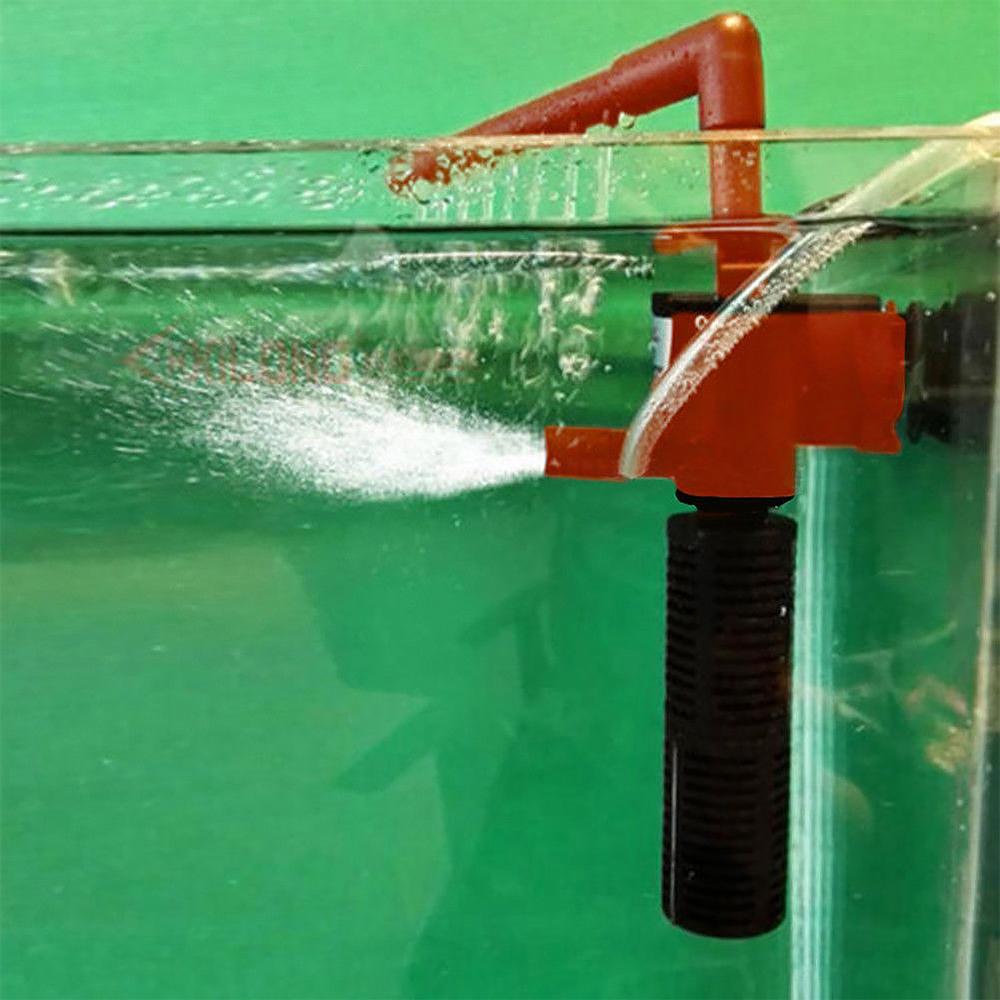 3 in 1 akvarium internt filter oxygen dykpumpe hjælper med at stabilisere vand stort iltindhold spare energi