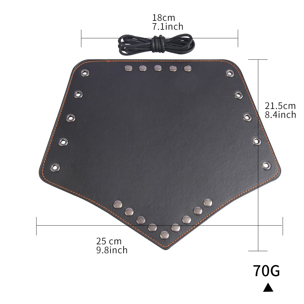 Leather Gauntlet Wristband Bracers Arm Armor Cuff Viking Cosplay Props