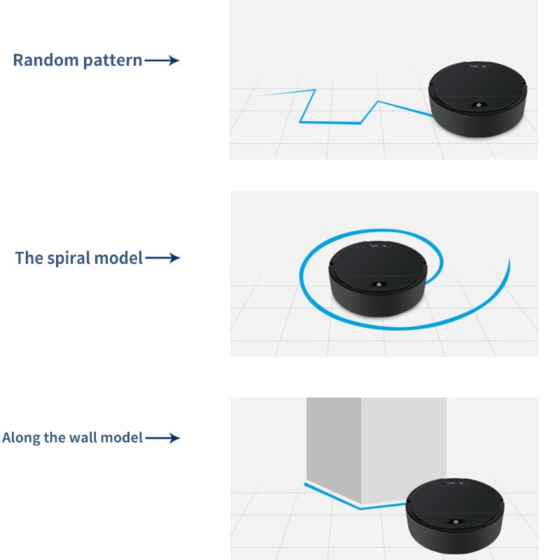 Roboter-staubsauger Nass Reiniger er Staub Trockenen Roboter und Boden Roboter Smart Vakuum Automatische Smart er Batterie Edition Whi