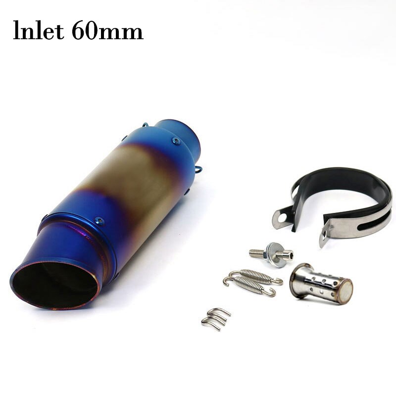 51Mm/60Mm Inlet Motorfiets Pijp Escape Uitlaat Sc Uitlaat Voor Gp-Project Met Db killer Universal Pitbike Vespa: F-1