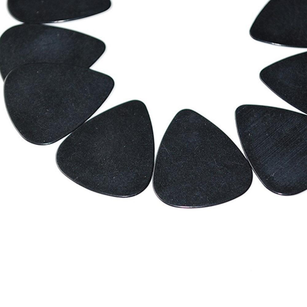 Plectrums Gitaar Plectrum Picks Plectrum Accessoires 10 Stuks Muzikale Zwarte Celluloid 0.5Mm Gitaar Plectrums