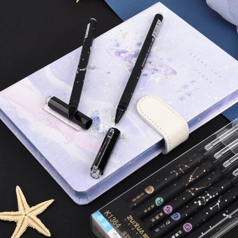 3Stck Löschbaren Stift, Neuheit 0,5mm sternenklar stift neutral Stifte für Schule Mädchen Schreiben Büro Liefert Schreibwaren