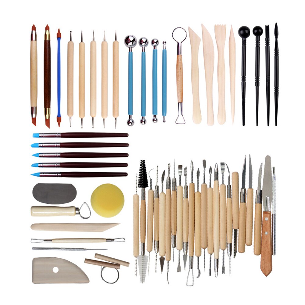 Pottery Clay Useful Multifunctional Modeling Clay Tools Ceramic Hobby Tools Pottery Combination Set Stainless Steel