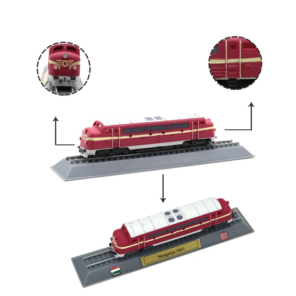 N Scale Toys Trains Power Train Steam Model Steam Locomotives Plastic Static Decoration Sand Table Layout Diorama Collection