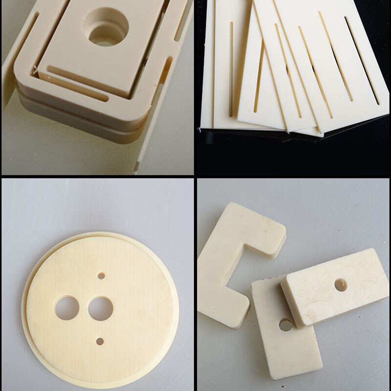 Planche de plastique dur Beige ABS, traitement de la feuille de plastique, personnalisation épaisseur 1mm-30mm