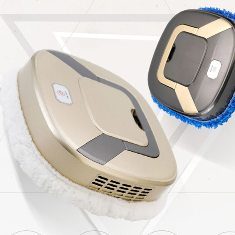 Intelligent Automatic Mopping Robot USB Charging Mute Vacuum Cleaner Dust Cleaning Sweeping Robot for Dry / Wet Floors Carpet