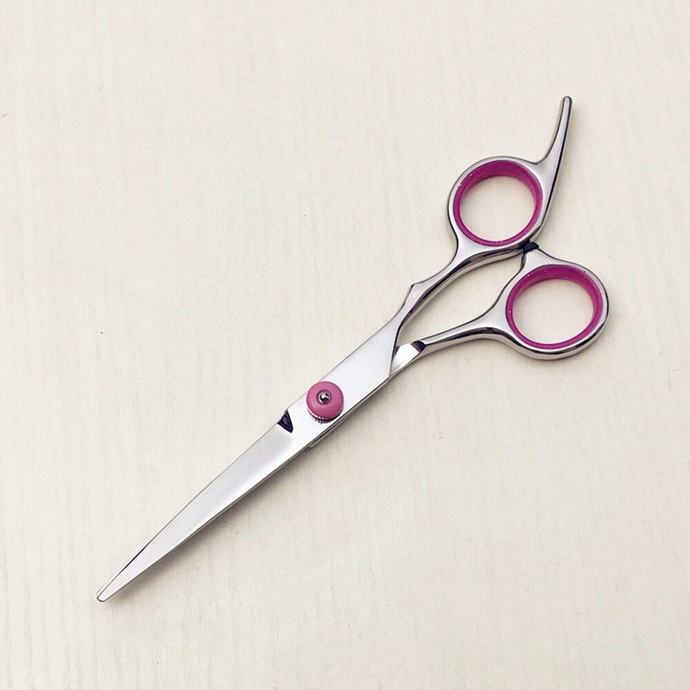 Professionele 6.0 Inch Hair Schaar Snijden Kapper Haar Schaar Salon Scisors Dunner Schaar Kappers Scharen: Pink-1