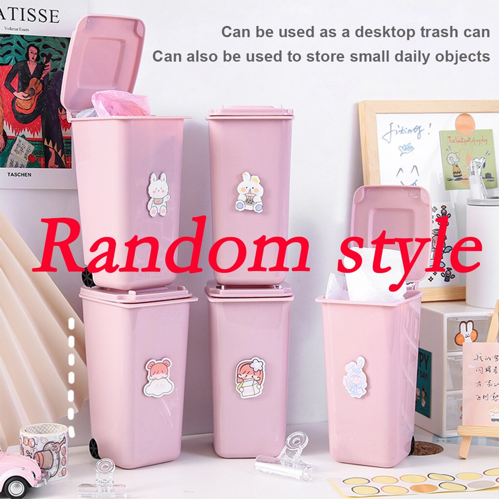 Kitchen 2 Layer Trash Can Fruit Nut Dish Bin Trash Bin Kitchen Dustbin Garbage Rubbish Bin Garbage Can Waste Bin For Kitchen: 1pc random