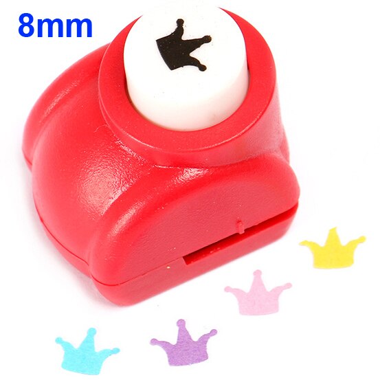 1PC Hole Punch Craft DIY Scrapbooking Cards Printing Paper Shaper Mini Cutter Random Color best: crown
