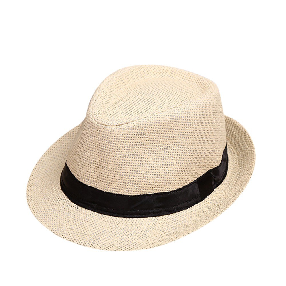 Kinder Sonnenhut Kinder Sommer Strand Stroh Hut Jazz Panama Trilby Fedora Hüte Britischen Cap Atmungsaktiv Baby Hüte Mädchen Jungen Sonnenblende: Armee Grün