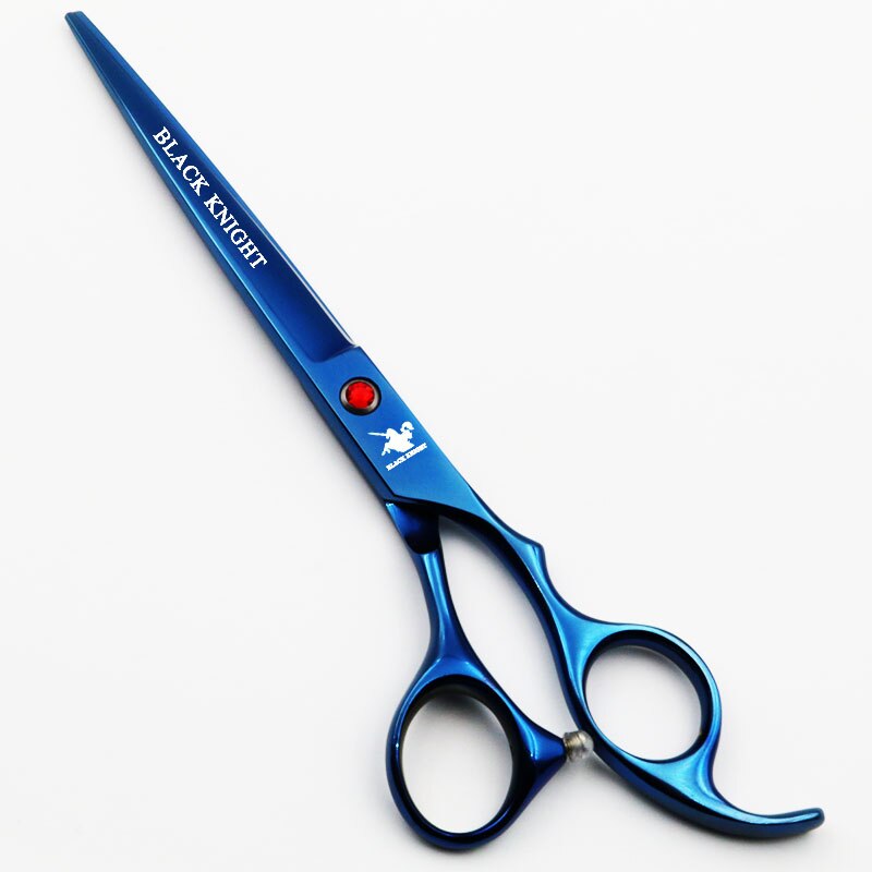 Pet Grooming Scissors 7 Inch Cutting Scissors Barber Pet Shears Blue Style with Comb