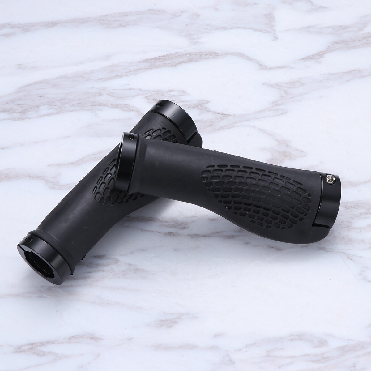 Bike Handgrepen Stuur Afsluitbare Mountainbike Stuur Fiets Fietsen Rubber Stuur Grip