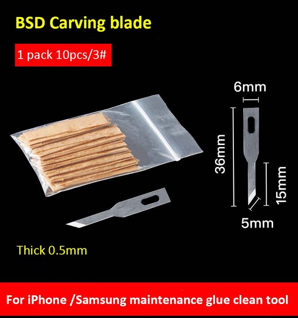 Back Glass Cover Housing Opening Tool Disassembly Tool For iPhone 11 12 pro max Glass Remove Open Repair Phone Repair Tools: black