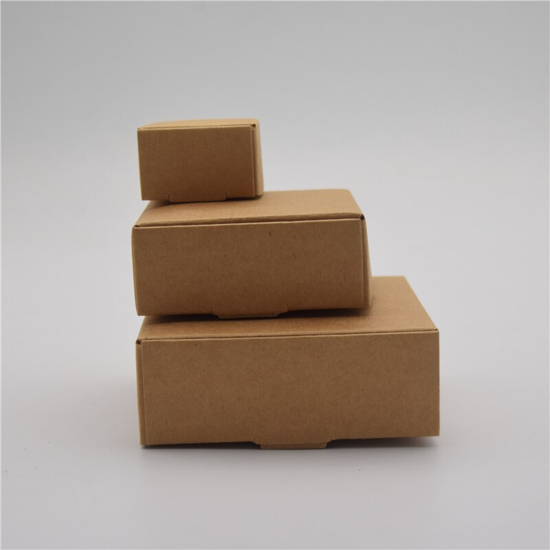 20pcs Various Size Kraft Paper Box