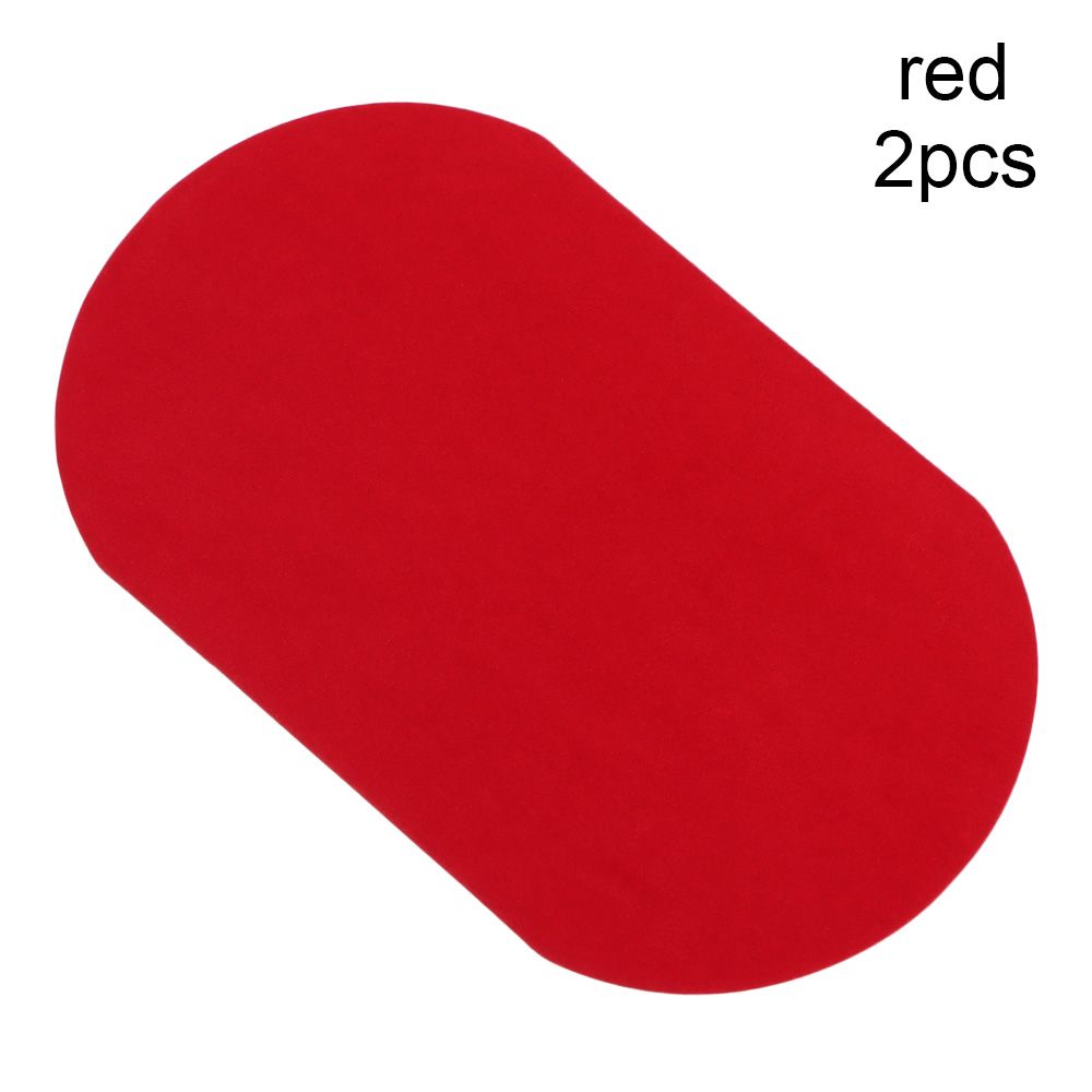 2Pcs Imitation Buckskin Stickers Clothes Patches Elbow Iron on Patch Leather Pants Knee Appliques Clothes Sewing Tools: DULL