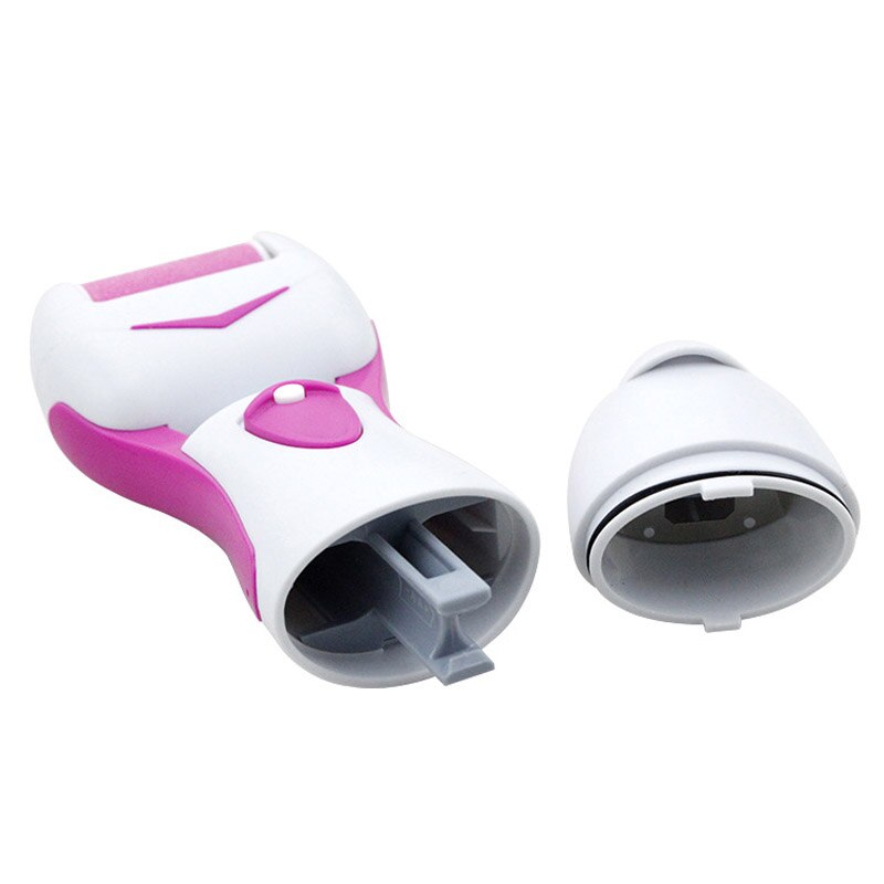 Máquina exfoliante eléctrica para el cuidado de los pies, limpiador de piel, masaje de belleza, eliminador de cutículas en el talón y pedicura