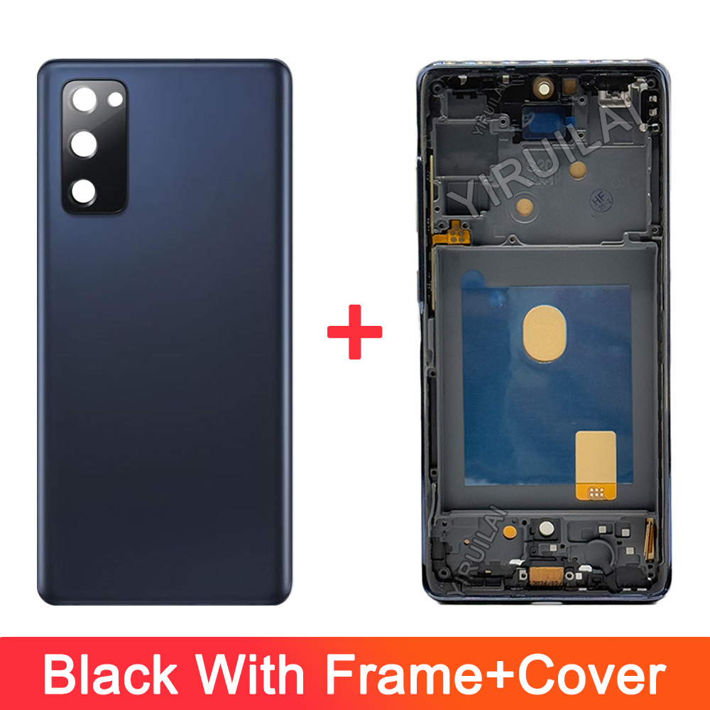 Écran Tactile TFT LCD de Remplacement avec Châssis, pour Samsung Galaxy S20 FE G781B: NAVY