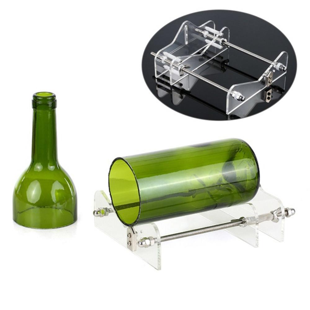 Glass Bottle Cutter Acrylic Adjustable DIY Bottle Cutting Machine for Wine/Beer Bottles home tools