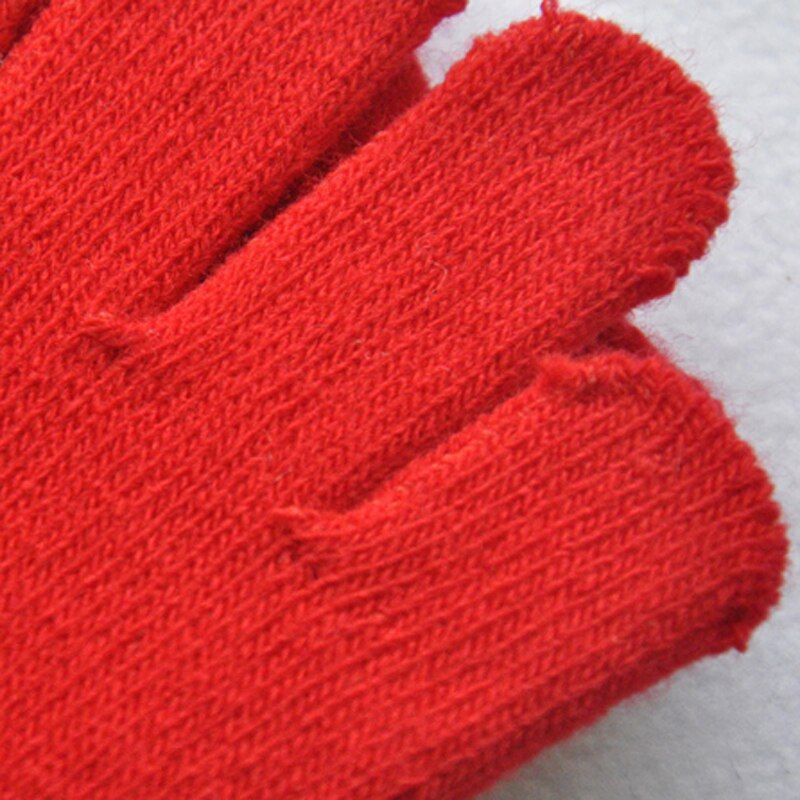 15 cm Neue Winter Warme Handschuhe Baby freundlicher Junge Mädchen Wärmer Fäustlinge Finger Handschuhe Verdicken Gestrickte Handschuhe Junge Mädchen Solide handschuhe XL669