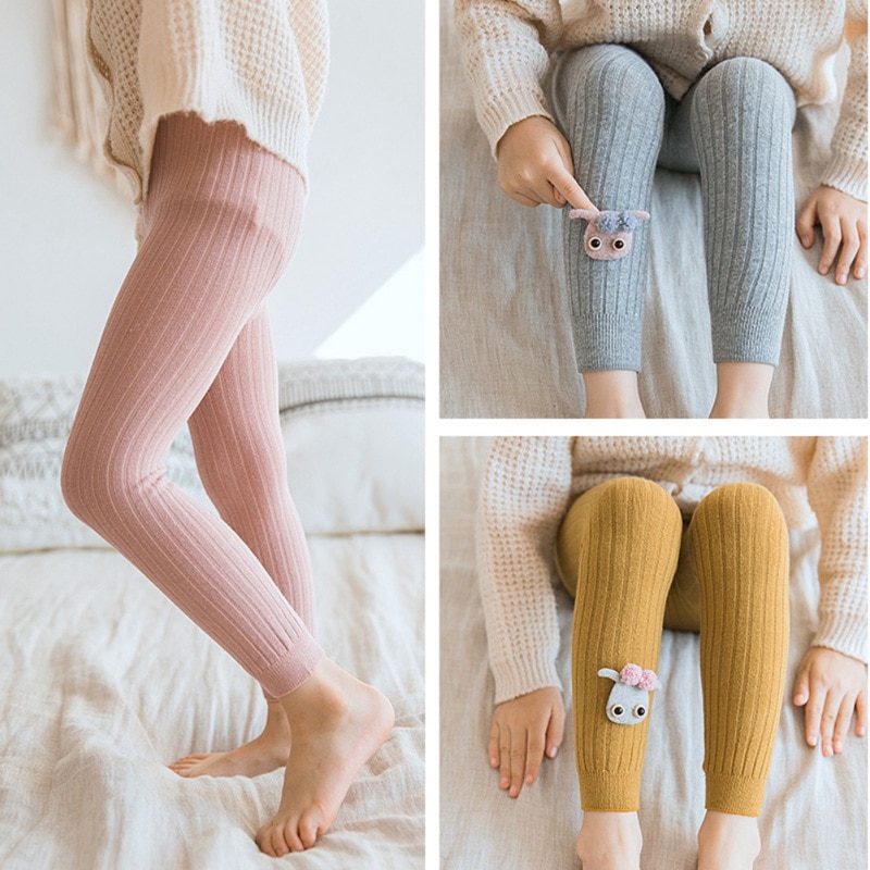 Baby Girl Leggings Pants Warm Winter Kids Trousers Girls Leggings Cartoon Kids Children Clothing Autumn