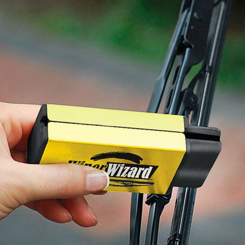 Car Van Wiper Wizard Windshield Wiper Blade Restorer Cleaner with 2 Wizard Wipes
