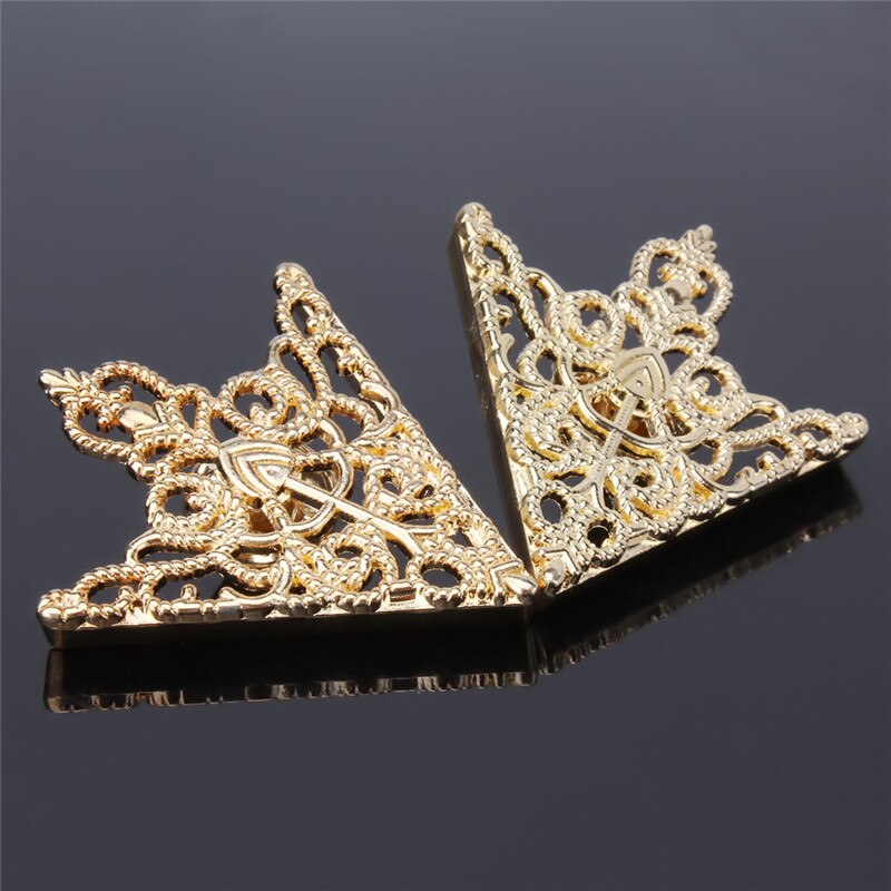 Mode Vrouwen Broche Accessoires Tij Prachtige Pin Broches Voor Dames Blouse Broche Kraag Versierd Gouden Overhemd
