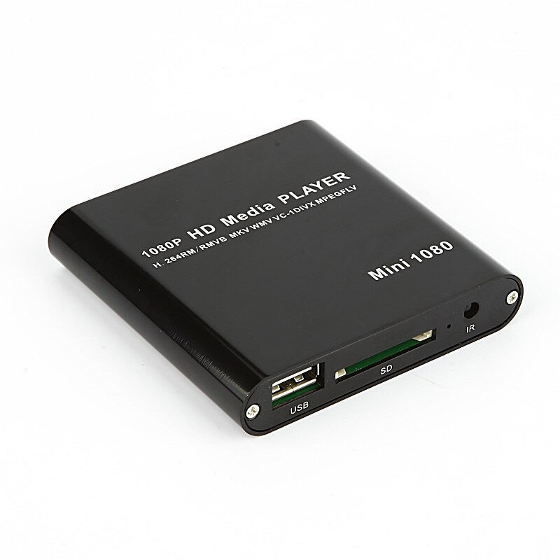 Mini HD festplatte Spieler tragbare Auto-Spieler HDMI 1080P Video werbung Spieler USB Externe Medien Spieler Mit HDMI SD Medien