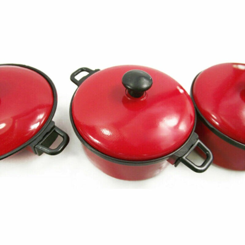 2019 Più Nuovo caldo 13pz Delle Ragazze Del bambino Dei Capretti Del bambino Casa del Gioco Del Giocattolo Da Cucina Utensili Da Cucina Pentole Padelle Piatti di Cibo Pentolame e Utensili per cucinare