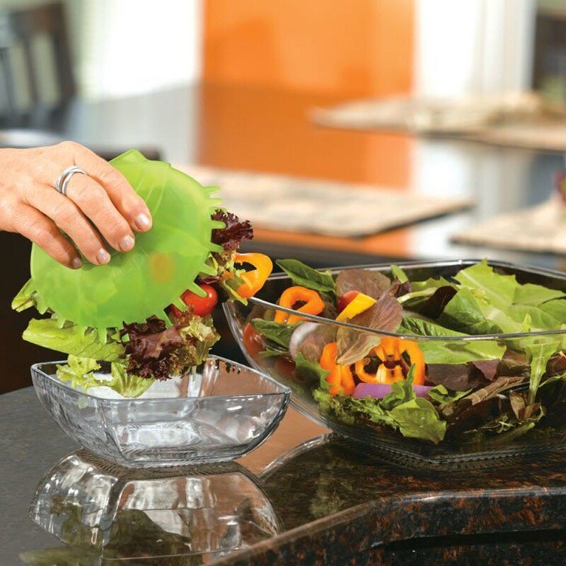 Afleveret salatklip grøntsager bundt-kiwibær med behageligt håndtag salatværktøj