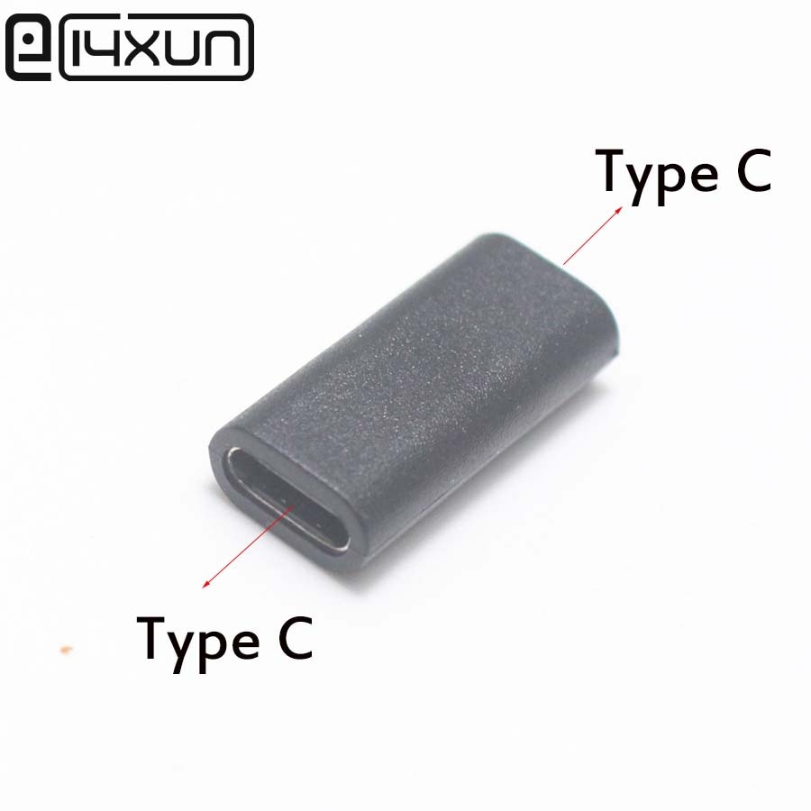 1Pcs Usb Type C Adapter Vrouwelijke Aan Vrouwelijke Converter Draagbare USB-C Lading Adapter Type-C Verlengkabel Voor telefoon Tablet