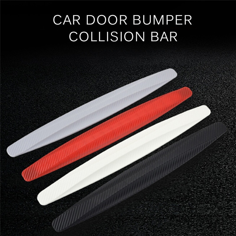1Pair Protection Body Protector Rubber Sticker Car Bumper Protector Corner Guard Anti-Scratch Strips Sticker