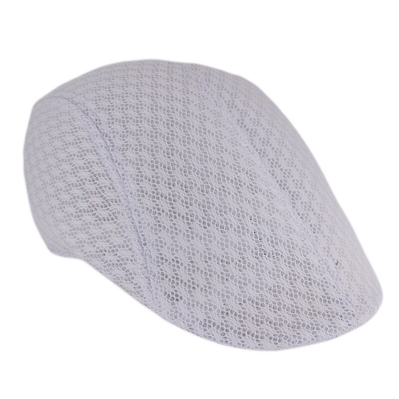 Boina fresca de verano para hombre y mujer, gorros coloridos y sólidos informales para exteriores, Unisex: 4