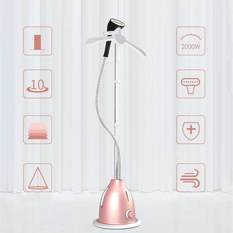 2000w Household Electric Ironing Machine Double Pole Garment Steamer Portable Handheld Hanging Clothes Ironing Tool with Steam
