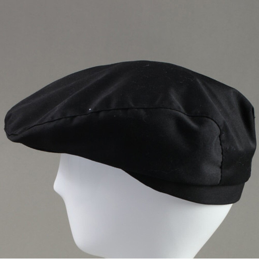 Men Women Chef Hat Catering Baker Kitchen Cook Beret Beanie Duckbill Beret Hat Soft Solid Color Beret Golf Caps Hats